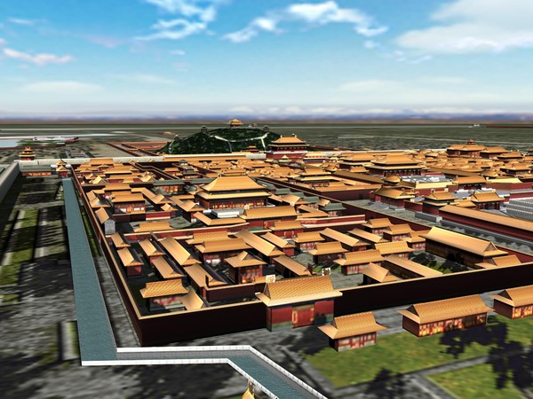 3d model forbidden city - The Forbidden City by longwind